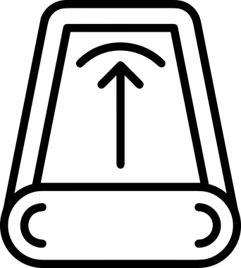 Siyah ve Beyaz Logo Simgesi PNG Biçimini Yükle. Web Sitesi Düğmesi, Mobil Uygulama Arayüzü, Dosya Aktarımı, Belge Paylaşımı, Bulut Depolama ve Veri Yedekleme için Minimalist Düz Tasarımlı Tek Renkli Ok Gönderme İşareti Grafiksel Elemanı