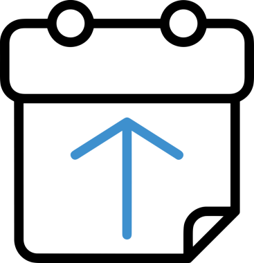 Siyah ve Beyaz Logo Simgesi PNG Biçimini Yükle. Web Sitesi Düğmesi, Mobil Uygulama Arayüzü, Dosya Aktarımı, Belge Paylaşımı, Bulut Depolama ve Veri Yedekleme için Minimalist Düz Tasarımlı Tek Renkli Ok Gönderme İşareti Grafiksel Elemanı