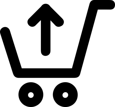 Siyah ve Beyaz Logo Simgesi PNG Biçimini Yükle. Web Sitesi Düğmesi, Mobil Uygulama Arayüzü, Dosya Aktarımı, Belge Paylaşımı, Bulut Depolama ve Veri Yedekleme için Minimalist Düz Tasarımlı Tek Renkli Ok Gönderme İşareti Grafiksel Elemanı