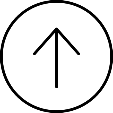 Siyah ve Beyaz Logo Simgesi PNG Biçimini Yükle. Web Sitesi Düğmesi, Mobil Uygulama Arayüzü, Dosya Aktarımı, Belge Paylaşımı, Bulut Depolama ve Veri Yedekleme için Minimalist Düz Tasarımlı Tek Renkli Ok Gönderme İşareti Grafiksel Elemanı