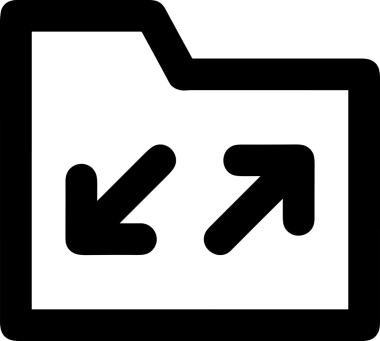 Siyah ve Beyaz Logo Simgesi PNG Biçimini Yükle. Web Sitesi Düğmesi, Mobil Uygulama Arayüzü, Dosya Aktarımı, Belge Paylaşımı, Bulut Depolama ve Veri Yedekleme için Minimalist Düz Tasarımlı Tek Renkli Ok Gönderme İşareti Grafiksel Elemanı