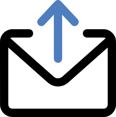 Siyah ve Beyaz Logo Simgesi PNG Biçimini Yükle. Web Sitesi Düğmesi, Mobil Uygulama Arayüzü, Dosya Aktarımı, Belge Paylaşımı, Bulut Depolama ve Veri Yedekleme için Minimalist Düz Tasarımlı Tek Renkli Ok Gönderme İşareti Grafiksel Elemanı