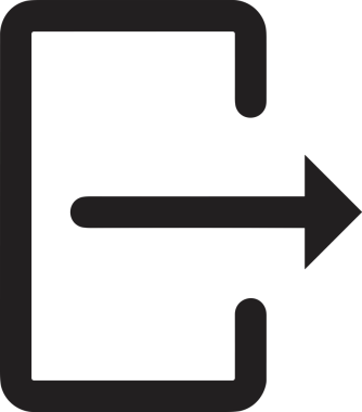 Siyah ve Beyaz Logo Simgesi PNG Biçimini Yükle. Web Sitesi Düğmesi, Mobil Uygulama Arayüzü, Dosya Aktarımı, Belge Paylaşımı, Bulut Depolama ve Veri Yedekleme için Minimalist Düz Tasarımlı Tek Renkli Ok Gönderme İşareti Grafiksel Elemanı