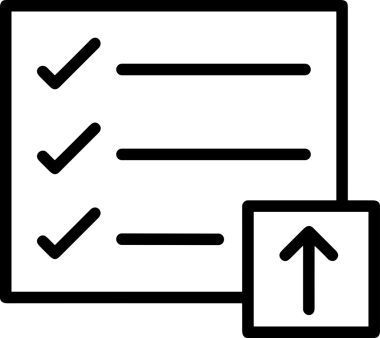 Siyah ve Beyaz Logo Simgesi PNG Biçimini Yükle. Web Sitesi Düğmesi, Mobil Uygulama Arayüzü, Dosya Aktarımı, Belge Paylaşımı, Bulut Depolama ve Veri Yedekleme için Minimalist Düz Tasarımlı Tek Renkli Ok Gönderme İşareti Grafiksel Elemanı