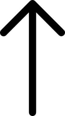 Siyah ve Beyaz Logo Simgesi PNG Biçimini Yükle. Web Sitesi Düğmesi, Mobil Uygulama Arayüzü, Dosya Aktarımı, Belge Paylaşımı, Bulut Depolama ve Veri Yedekleme için Minimalist Düz Tasarımlı Tek Renkli Ok Gönderme İşareti Grafiksel Elemanı