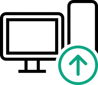 Siyah ve Beyaz Logo Simgesi PNG Biçimini Yükle. Web Sitesi Düğmesi, Mobil Uygulama Arayüzü, Dosya Aktarımı, Belge Paylaşımı, Bulut Depolama ve Veri Yedekleme için Minimalist Düz Tasarımlı Tek Renkli Ok Gönderme İşareti Grafiksel Elemanı
