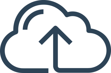 Siyah ve Beyaz Logo Simgesi PNG Biçimini Yükle. Web Sitesi Düğmesi, Mobil Uygulama Arayüzü, Dosya Aktarımı, Belge Paylaşımı, Bulut Depolama ve Veri Yedekleme için Minimalist Düz Tasarımlı Tek Renkli Ok Gönderme İşareti Grafiksel Elemanı