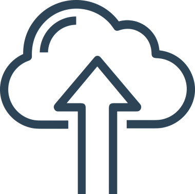 Siyah ve Beyaz Logo Simgesi PNG Biçimini Yükle. Web Sitesi Düğmesi, Mobil Uygulama Arayüzü, Dosya Aktarımı, Belge Paylaşımı, Bulut Depolama ve Veri Yedekleme için Minimalist Düz Tasarımlı Tek Renkli Ok Gönderme İşareti Grafiksel Elemanı