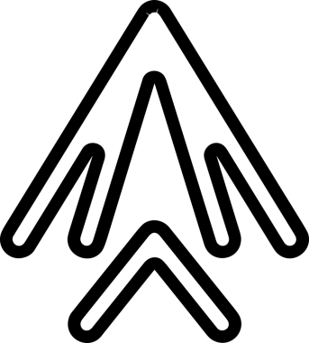 Siyah ve Beyaz Logo Simgesi PNG Biçimini Yükle. Web Sitesi Düğmesi, Mobil Uygulama Arayüzü, Dosya Aktarımı, Belge Paylaşımı, Bulut Depolama ve Veri Yedekleme için Minimalist Düz Tasarımlı Tek Renkli Ok Gönderme İşareti Grafiksel Elemanı