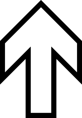 Siyah ve Beyaz Logo Simgesi PNG Biçimini Yükle. Web Sitesi Düğmesi, Mobil Uygulama Arayüzü, Dosya Aktarımı, Belge Paylaşımı, Bulut Depolama ve Veri Yedekleme için Minimalist Düz Tasarımlı Tek Renkli Ok Gönderme İşareti Grafiksel Elemanı
