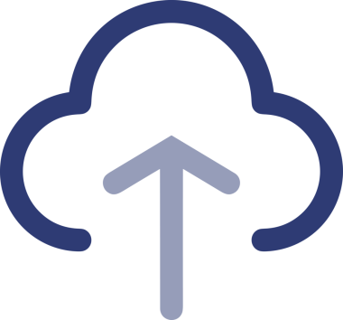 Siyah ve Beyaz Logo Simgesi PNG Biçimini Yükle. Web Sitesi Düğmesi, Mobil Uygulama Arayüzü, Dosya Aktarımı, Belge Paylaşımı, Bulut Depolama ve Veri Yedekleme için Minimalist Düz Tasarımlı Tek Renkli Ok Gönderme İşareti Grafiksel Elemanı