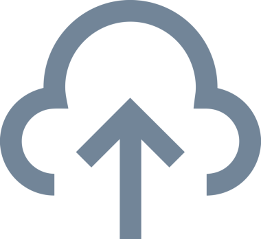 Siyah ve Beyaz Logo Simgesi PNG Biçimini Yükle. Web Sitesi Düğmesi, Mobil Uygulama Arayüzü, Dosya Aktarımı, Belge Paylaşımı, Bulut Depolama ve Veri Yedekleme için Minimalist Düz Tasarımlı Tek Renkli Ok Gönderme İşareti Grafiksel Elemanı