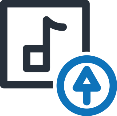 Siyah ve Beyaz Logo Simgesi PNG Biçimini Yükle. Web Sitesi Düğmesi, Mobil Uygulama Arayüzü, Dosya Aktarımı, Belge Paylaşımı, Bulut Depolama ve Veri Yedekleme için Minimalist Düz Tasarımlı Tek Renkli Ok Gönderme İşareti Grafiksel Elemanı