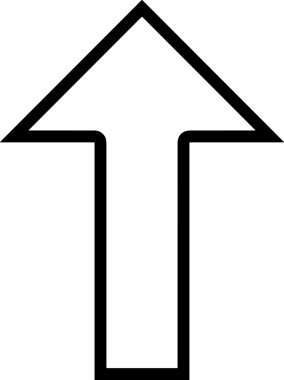 Siyah ve Beyaz Logo Simgesi PNG Biçimini Yükle. Web Sitesi Düğmesi, Mobil Uygulama Arayüzü, Dosya Aktarımı, Belge Paylaşımı, Bulut Depolama ve Veri Yedekleme için Minimalist Düz Tasarımlı Tek Renkli Ok Gönderme İşareti Grafiksel Elemanı