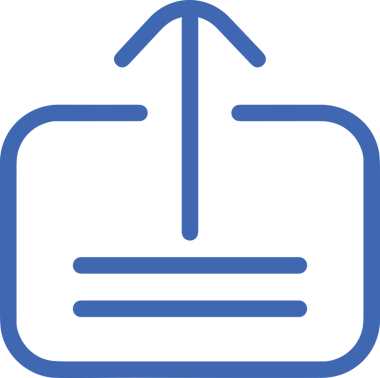 Siyah ve Beyaz Logo Simgesi PNG Biçimini Yükle. Web Sitesi Düğmesi, Mobil Uygulama Arayüzü, Dosya Aktarımı, Belge Paylaşımı, Bulut Depolama ve Veri Yedekleme için Minimalist Düz Tasarımlı Tek Renkli Ok Gönderme İşareti Grafiksel Elemanı