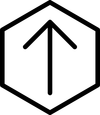 Siyah ve Beyaz Logo Simgesi PNG Biçimini Yükle. Web Sitesi Düğmesi, Mobil Uygulama Arayüzü, Dosya Aktarımı, Belge Paylaşımı, Bulut Depolama ve Veri Yedekleme için Minimalist Düz Tasarımlı Tek Renkli Ok Gönderme İşareti Grafiksel Elemanı