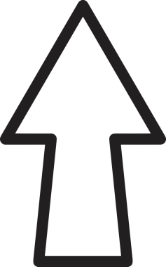 Siyah ve Beyaz Logo Simgesi PNG Biçimini Yükle. Web Sitesi Düğmesi, Mobil Uygulama Arayüzü, Dosya Aktarımı, Belge Paylaşımı, Bulut Depolama ve Veri Yedekleme için Minimalist Düz Tasarımlı Tek Renkli Ok Gönderme İşareti Grafiksel Elemanı