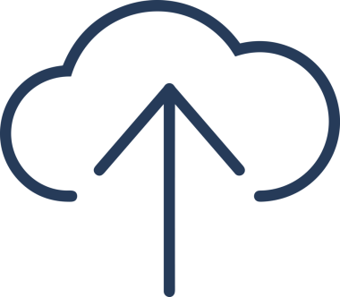 Siyah ve Beyaz Logo Simgesi PNG Biçimini Yükle. Web Sitesi Düğmesi, Mobil Uygulama Arayüzü, Dosya Aktarımı, Belge Paylaşımı, Bulut Depolama ve Veri Yedekleme için Minimalist Düz Tasarımlı Tek Renkli Ok Gönderme İşareti Grafiksel Elemanı