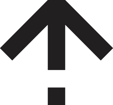 Siyah ve Beyaz Logo Simgesi PNG Biçimini Yükle. Web Sitesi Düğmesi, Mobil Uygulama Arayüzü, Dosya Aktarımı, Belge Paylaşımı, Bulut Depolama ve Veri Yedekleme için Minimalist Düz Tasarımlı Tek Renkli Ok Gönderme İşareti Grafiksel Elemanı