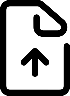 Siyah ve Beyaz Logo Simgesi PNG Biçimini Yükle. Web Sitesi Düğmesi, Mobil Uygulama Arayüzü, Dosya Aktarımı, Belge Paylaşımı, Bulut Depolama ve Veri Yedekleme için Minimalist Düz Tasarımlı Tek Renkli Ok Gönderme İşareti Grafiksel Elemanı