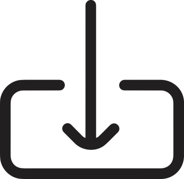 Siyah ve Beyaz Logo Simgesi PNG Biçimini Yükle. Web Sitesi Düğmesi, Mobil Uygulama Arayüzü, Dosya Aktarımı, Belge Paylaşımı, Bulut Depolama ve Veri Yedekleme için Minimalist Düz Tasarımlı Tek Renkli Ok Gönderme İşareti Grafiksel Elemanı