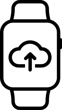 Siyah ve Beyaz Logo Simgesi PNG Biçimini Yükle. Web Sitesi Düğmesi, Mobil Uygulama Arayüzü, Dosya Aktarımı, Belge Paylaşımı, Bulut Depolama ve Veri Yedekleme için Minimalist Düz Tasarımlı Tek Renkli Ok Gönderme İşareti Grafiksel Elemanı