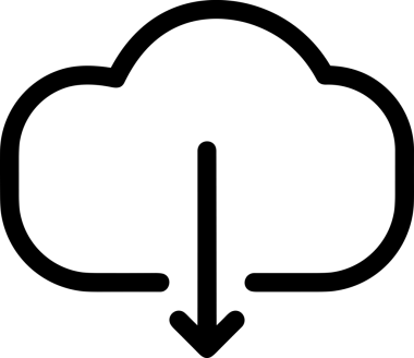 Siyah ve Beyaz Logo Simgesi PNG Biçimini Yükle. Web Sitesi Düğmesi, Mobil Uygulama Arayüzü, Dosya Aktarımı, Belge Paylaşımı, Bulut Depolama ve Veri Yedekleme için Minimalist Düz Tasarımlı Tek Renkli Ok Gönderme İşareti Grafiksel Elemanı