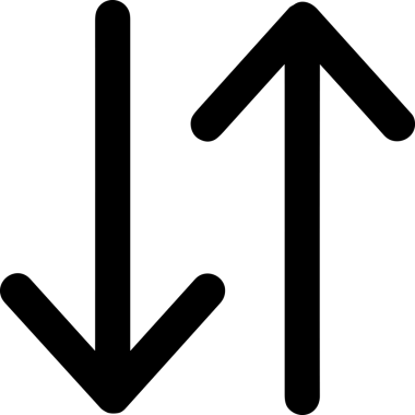 Siyah ve Beyaz Logo Simgesi PNG Biçimini Yükle. Web Sitesi Düğmesi, Mobil Uygulama Arayüzü, Dosya Aktarımı, Belge Paylaşımı, Bulut Depolama ve Veri Yedekleme için Minimalist Düz Tasarımlı Tek Renkli Ok Gönderme İşareti Grafiksel Elemanı