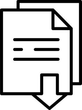 Siyah ve Beyaz Logo Simgesi PNG Biçimini Yükle. Web Sitesi Düğmesi, Mobil Uygulama Arayüzü, Dosya Aktarımı, Belge Paylaşımı, Bulut Depolama ve Veri Yedekleme için Minimalist Düz Tasarımlı Tek Renkli Ok Gönderme İşareti Grafiksel Elemanı