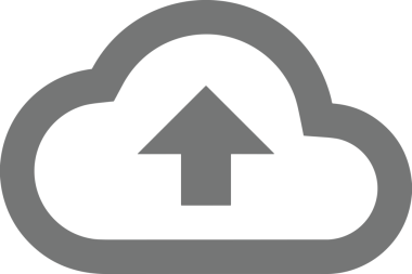 Siyah ve Beyaz Logo Simgesi PNG Biçimini Yükle. Web Sitesi Düğmesi, Mobil Uygulama Arayüzü, Dosya Aktarımı, Belge Paylaşımı, Bulut Depolama ve Veri Yedekleme için Minimalist Düz Tasarımlı Tek Renkli Ok Gönderme İşareti Grafiksel Elemanı