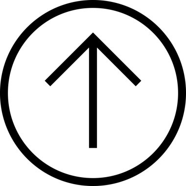 Siyah ve Beyaz Logo Simgesi PNG Biçimini Yükle. Web Sitesi Düğmesi, Mobil Uygulama Arayüzü, Dosya Aktarımı, Belge Paylaşımı, Bulut Depolama ve Veri Yedekleme için Minimalist Düz Tasarımlı Tek Renkli Ok Gönderme İşareti Grafiksel Elemanı