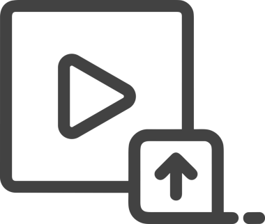 Siyah ve Beyaz Logo Simgesi PNG Biçimini Yükle. Web Sitesi Düğmesi, Mobil Uygulama Arayüzü, Dosya Aktarımı, Belge Paylaşımı, Bulut Depolama ve Veri Yedekleme için Minimalist Düz Tasarımlı Tek Renkli Ok Gönderme İşareti Grafiksel Elemanı