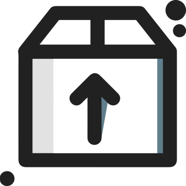 Siyah ve Beyaz Logo Simgesi PNG Biçimini Yükle. Web Sitesi Düğmesi, Mobil Uygulama Arayüzü, Dosya Aktarımı, Belge Paylaşımı, Bulut Depolama ve Veri Yedekleme için Minimalist Düz Tasarımlı Tek Renkli Ok Gönderme İşareti Grafiksel Elemanı