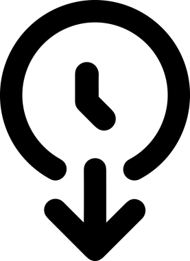 Siyah ve Beyaz Logo Simgesi PNG Biçimini Yükle. Web Sitesi Düğmesi, Mobil Uygulama Arayüzü, Dosya Aktarımı, Belge Paylaşımı, Bulut Depolama ve Veri Yedekleme için Minimalist Düz Tasarımlı Tek Renkli Ok Gönderme İşareti Grafiksel Elemanı
