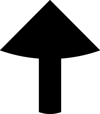 Siyah ve Beyaz Logo Simgesi PNG Biçimini Yükle. Web Sitesi Düğmesi, Mobil Uygulama Arayüzü, Dosya Aktarımı, Belge Paylaşımı, Bulut Depolama ve Veri Yedekleme için Minimalist Düz Tasarımlı Tek Renkli Ok Gönderme İşareti Grafiksel Elemanı