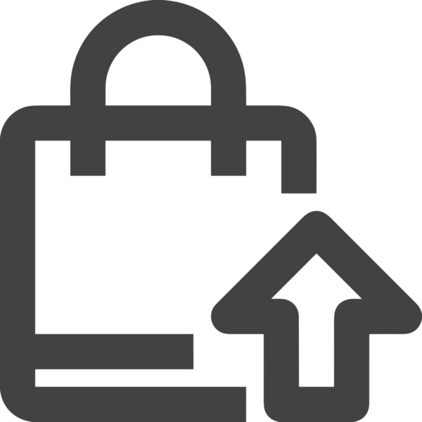 Siyah ve Beyaz Logo Simgesi PNG Biçimini Yükle. Web Sitesi Düğmesi, Mobil Uygulama Arayüzü, Dosya Aktarımı, Belge Paylaşımı, Bulut Depolama ve Veri Yedekleme için Minimalist Düz Tasarımlı Tek Renkli Ok Gönderme İşareti Grafiksel Elemanı