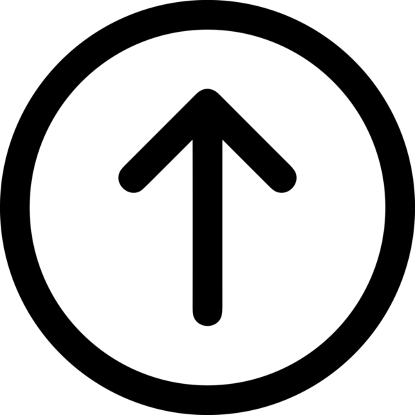 Siyah ve Beyaz Logo Simgesi PNG Biçimini Yükle. Web Sitesi Düğmesi, Mobil Uygulama Arayüzü, Dosya Aktarımı, Belge Paylaşımı, Bulut Depolama ve Veri Yedekleme için Minimalist Düz Tasarımlı Tek Renkli Ok Gönderme İşareti Grafiksel Elemanı