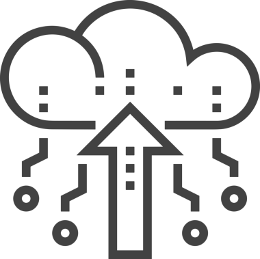 Siyah ve Beyaz Logo Simgesi PNG Biçimini Yükle. Web Sitesi Düğmesi, Mobil Uygulama Arayüzü, Dosya Aktarımı, Belge Paylaşımı, Bulut Depolama ve Veri Yedekleme için Minimalist Düz Tasarımlı Tek Renkli Ok Gönderme İşareti Grafiksel Elemanı