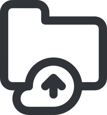 Siyah ve Beyaz Logo Simgesi PNG Biçimini Yükle. Web Sitesi Düğmesi, Mobil Uygulama Arayüzü, Dosya Aktarımı, Belge Paylaşımı, Bulut Depolama ve Veri Yedekleme için Minimalist Düz Tasarımlı Tek Renkli Ok Gönderme İşareti Grafiksel Elemanı