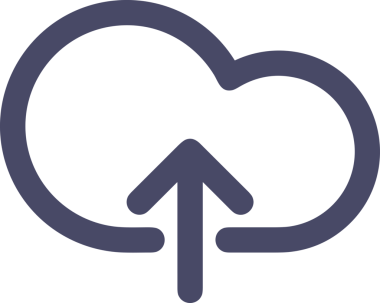 Siyah ve Beyaz Logo Simgesi PNG Biçimini Yükle. Web Sitesi Düğmesi, Mobil Uygulama Arayüzü, Dosya Aktarımı, Belge Paylaşımı, Bulut Depolama ve Veri Yedekleme için Minimalist Düz Tasarımlı Tek Renkli Ok Gönderme İşareti Grafiksel Elemanı