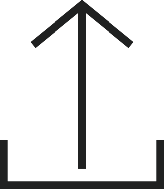 Siyah ve Beyaz Logo Simgesi PNG Biçimini Yükle. Web Sitesi Düğmesi, Mobil Uygulama Arayüzü, Dosya Aktarımı, Belge Paylaşımı, Bulut Depolama ve Veri Yedekleme için Minimalist Düz Tasarımlı Tek Renkli Ok Gönderme İşareti Grafiksel Elemanı