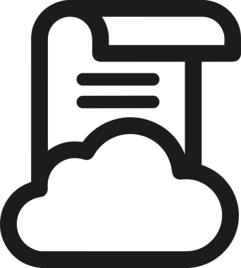 Siyah ve Beyaz Logo Simgesi PNG Biçimini Yükle. Web Sitesi Düğmesi, Mobil Uygulama Arayüzü, Dosya Aktarımı, Belge Paylaşımı, Bulut Depolama ve Veri Yedekleme için Minimalist Düz Tasarımlı Tek Renkli Ok Gönderme İşareti Grafiksel Elemanı