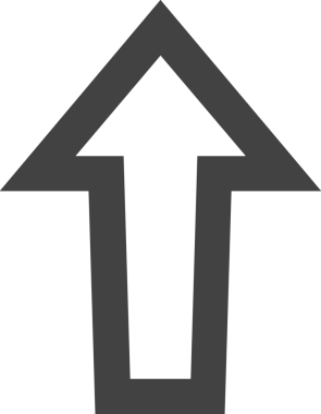 Siyah ve Beyaz Logo Simgesi PNG Biçimini Yükle. Web Sitesi Düğmesi, Mobil Uygulama Arayüzü, Dosya Aktarımı, Belge Paylaşımı, Bulut Depolama ve Veri Yedekleme için Minimalist Düz Tasarımlı Tek Renkli Ok Gönderme İşareti Grafiksel Elemanı