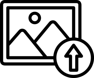 Siyah ve Beyaz Logo Simgesi PNG Biçimini Yükle. Web Sitesi Düğmesi, Mobil Uygulama Arayüzü, Dosya Aktarımı, Belge Paylaşımı, Bulut Depolama ve Veri Yedekleme için Minimalist Düz Tasarımlı Tek Renkli Ok Gönderme İşareti Grafiksel Elemanı