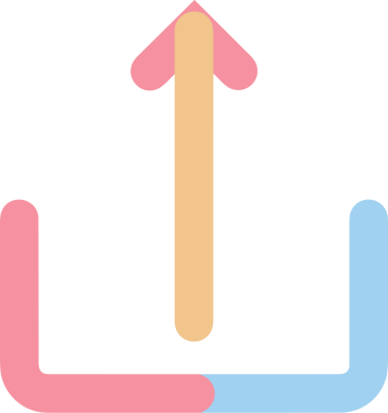 Siyah ve Beyaz Logo Simgesi PNG Biçimini Yükle. Web Sitesi Düğmesi, Mobil Uygulama Arayüzü, Dosya Aktarımı, Belge Paylaşımı, Bulut Depolama ve Veri Yedekleme için Minimalist Düz Tasarımlı Tek Renkli Ok Gönderme İşareti Grafiksel Elemanı