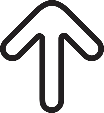 Siyah ve Beyaz Logo Simgesi PNG Biçimini Yükle. Web Sitesi Düğmesi, Mobil Uygulama Arayüzü, Dosya Aktarımı, Belge Paylaşımı, Bulut Depolama ve Veri Yedekleme için Minimalist Düz Tasarımlı Tek Renkli Ok Gönderme İşareti Grafiksel Elemanı