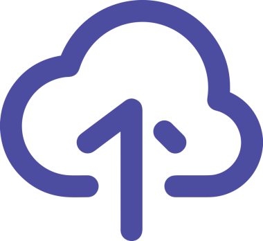 Siyah ve Beyaz Logo Simgesi PNG Biçimini Yükle. Web Sitesi Düğmesi, Mobil Uygulama Arayüzü, Dosya Aktarımı, Belge Paylaşımı, Bulut Depolama ve Veri Yedekleme için Minimalist Düz Tasarımlı Tek Renkli Ok Gönderme İşareti Grafiksel Elemanı