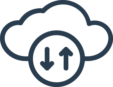 Siyah ve Beyaz Logo Simgesi PNG Biçimini Yükle. Web Sitesi Düğmesi, Mobil Uygulama Arayüzü, Dosya Aktarımı, Belge Paylaşımı, Bulut Depolama ve Veri Yedekleme için Minimalist Düz Tasarımlı Tek Renkli Ok Gönderme İşareti Grafiksel Elemanı