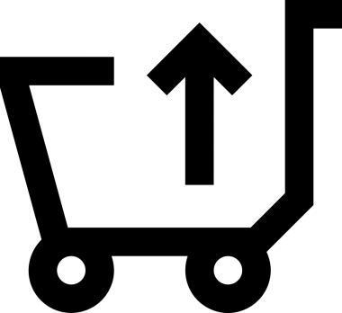 Siyah ve Beyaz Logo Simgesi PNG Biçimini Yükle. Web Sitesi Düğmesi, Mobil Uygulama Arayüzü, Dosya Aktarımı, Belge Paylaşımı, Bulut Depolama ve Veri Yedekleme için Minimalist Düz Tasarımlı Tek Renkli Ok Gönderme İşareti Grafiksel Elemanı