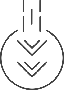 Siyah ve Beyaz Logo Simgesi PNG Biçimini Yükle. Web Sitesi Düğmesi, Mobil Uygulama Arayüzü, Dosya Aktarımı, Belge Paylaşımı, Bulut Depolama ve Veri Yedekleme için Minimalist Düz Tasarımlı Tek Renkli Ok Gönderme İşareti Grafiksel Elemanı